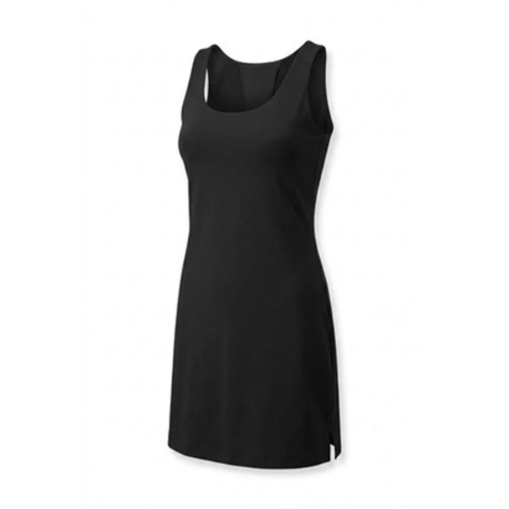 Old Navy Active Powersoft Tank Dress Womens XL Black Built In Bra Shorts